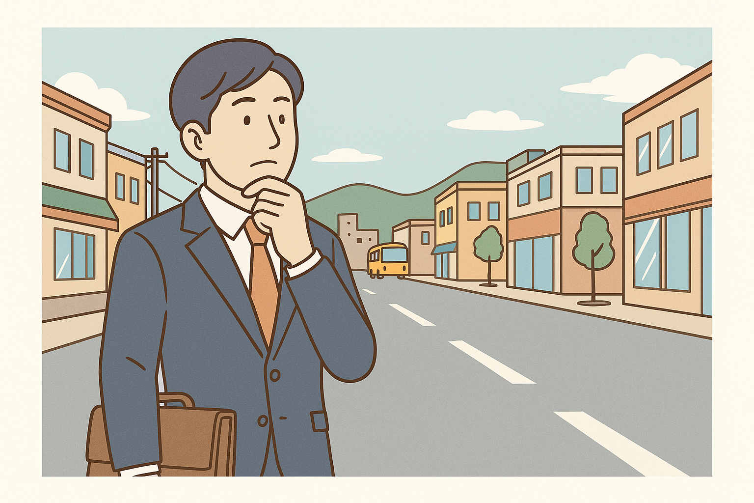 いわき市のオフィス立地・アクセスのイラスト